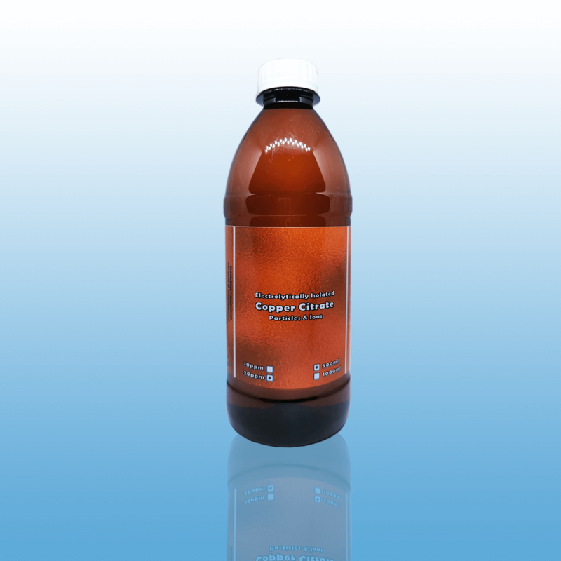 Copper Citrate: 500ml Mineral Supplement